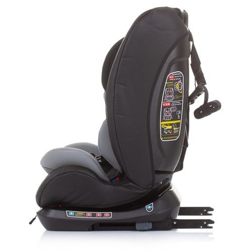 Chipolino Auto sedište za decu Techno Isofix 0-36kg Ebony slika 5