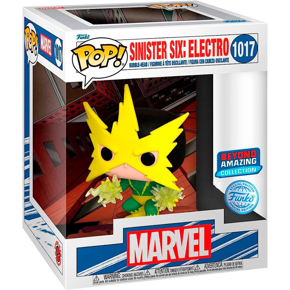 POP figura Marvel Sinister Six Electro Ekskluzivna slika 3