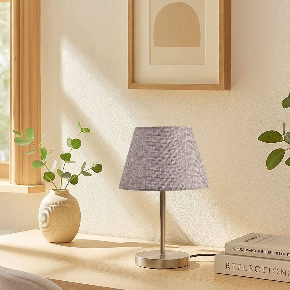 AYD-3405 Siva Stolna Lampa slika 1