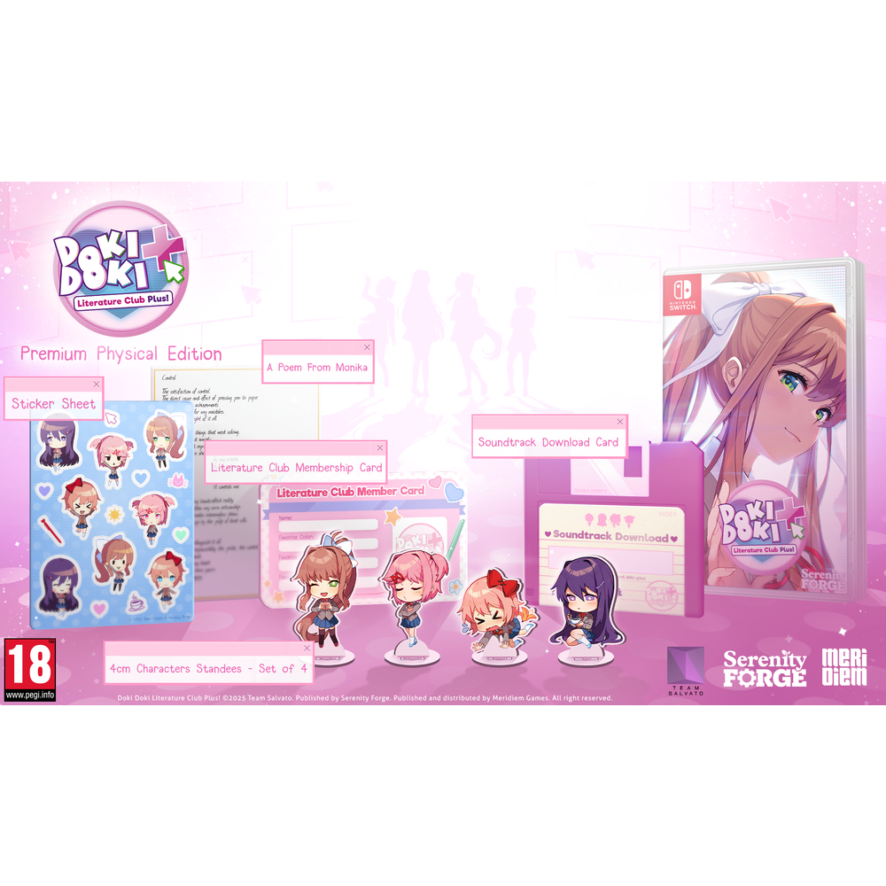 Doki Doki Literature Club Plus! za Nintendo Switch slika 2