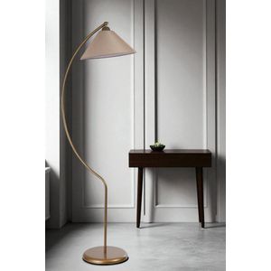 Opviq Podna lampa 579, bež, zlatna