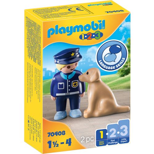 PLAYMOBIL POLICAJAC SA PSOM 70408 slika 1