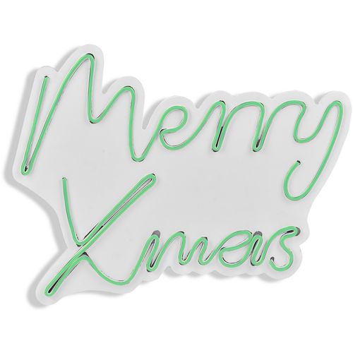 Wallity Ukrasna plastična LED rasvjeta, Merry Christmas - Green slika 6