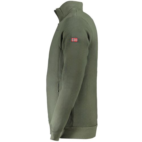 NORWAY 1963 MEN'S ZIP-UP SWEATSHIRT GREEN slika 3