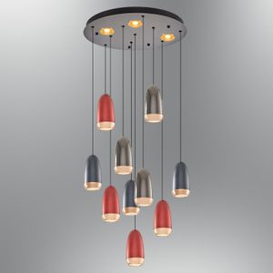 Luster 2804-10A-28 – boje: crvena, plava, siva