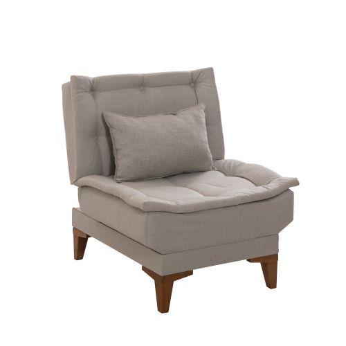 Santo-TKM07-1005 Krem Sofa na Razvlačenje slika 6