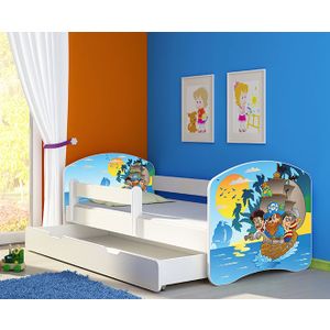 ACMA Dječiji krevet Acma II sa ladicom White - 140x70cm - Dezen 21