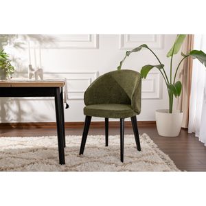 Bentley - Zeleni, Crni Zeleni Set Stolica (2 Komada)