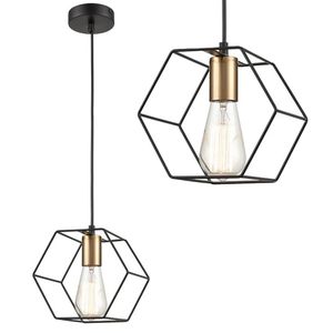 Lampa Viseća APP1131-1CP Black/gold