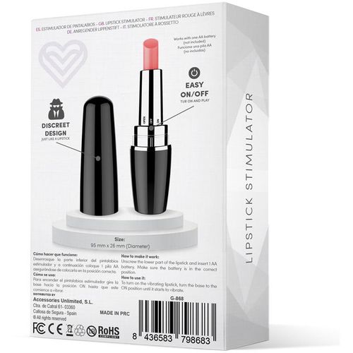 Latetobed Viblips Lipstick Stimulator slika 4