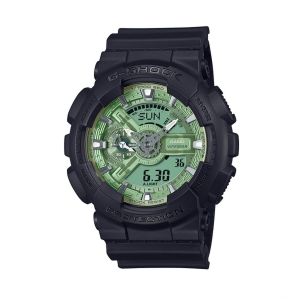 Muški sat Casio G-Shock GA-110CD-1A3ER Crna Zelena