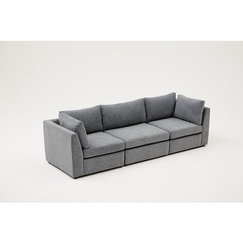 Atelier Del Sofa Trosjed, Mottona 3-Seat Sofa - Grey slika 2