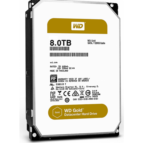 HDD WD 8TB WD8004FRYZ 3.5 7200 256M 24x7 Gold slika 1