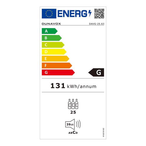 DVH-25.65DB.TO DUNAVOX vinska vitrina slika 8