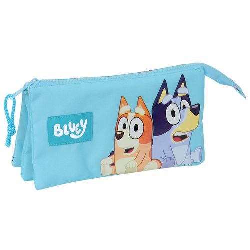 Bluey triple pencil case slika 1