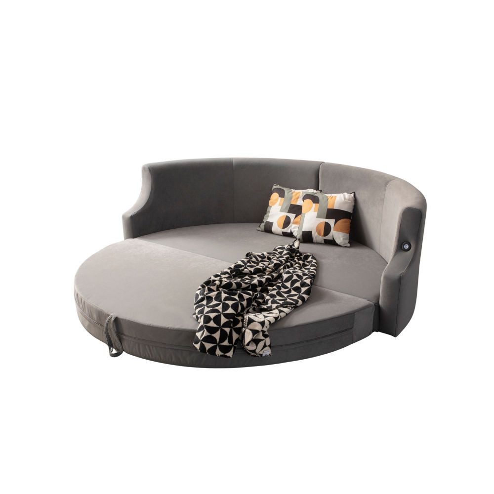 Trosjed Letto - Boja: Antracit slika 10