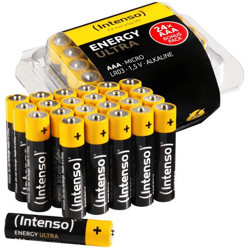 (Intenso) Baterija alkalna, AAA LR03/24, 1,5 V, blister 24 kom - AAA LR03/24 slika 2
