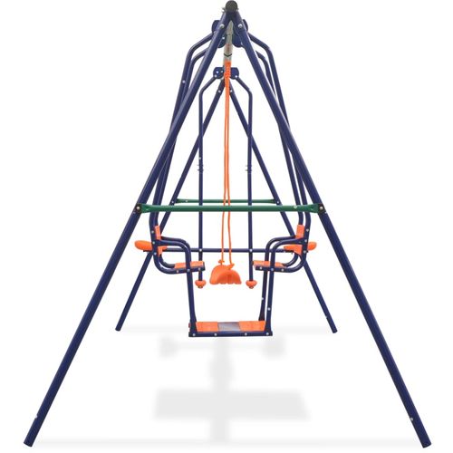 Set ljuljački s 5 sjedala narančasti slika 15