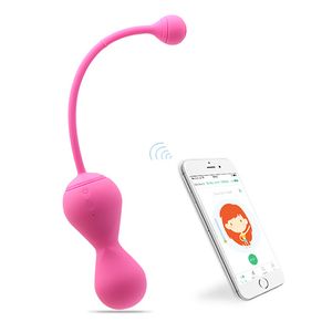 Vaginalne kuglice Magic Motion - Smart Kegel Master, ružičaste