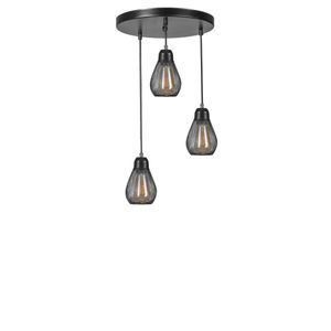 Ampül 8718-3 Black Chandelier