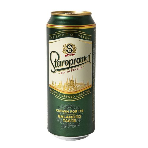 Staropramen svijetlo premium pivo 0,50l limenka slika 1