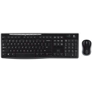 Logitech MK270 Bežični Set: Tipkovnica i Miš, Crna