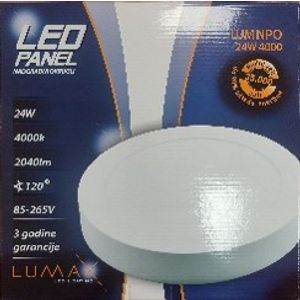 Led Panel ECO LUMNPK-24W 4000K Nadgradni-Cetvrtasti 1700lm