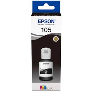Tinta EPSON EcoTank Pigment Black 105