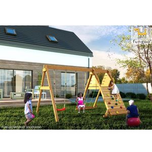 Fungoo Set SPIDER KING - Drveno dječije igralište