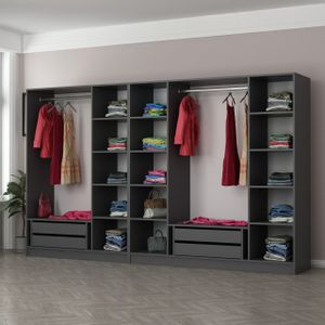 Kale - 4942 Anthracite Wardrobe