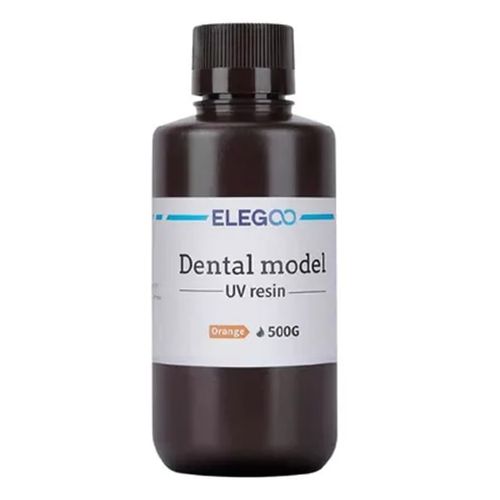 Dental Model UV Resin 0.5kg - Orange slika 1