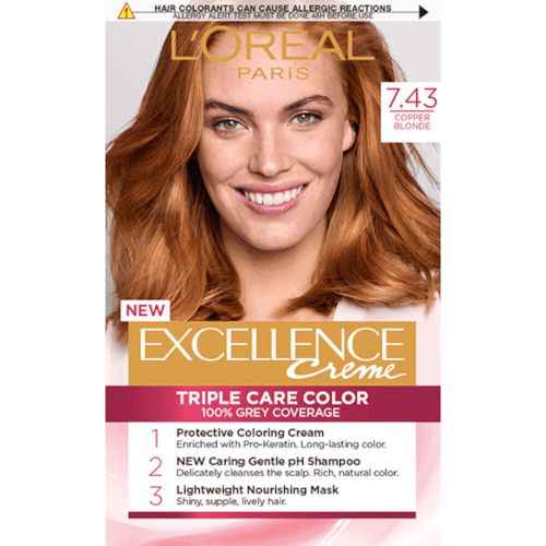 L'Oreal Paris Excellence farba za kosu 7.43 slika 4