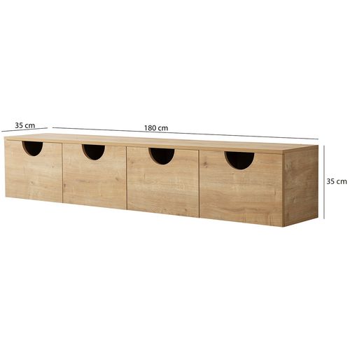 Four Seasons - Oak Oak TV Stand slika 7