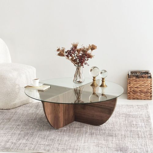 Lily - Walnut Walnut Coffee Table slika 1