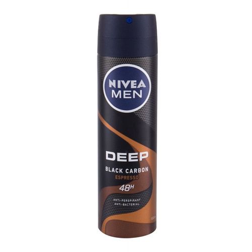 NIVEA MEN DEEP Black Carbon Espresso dezodorans u spreju sprej doza 150 ml slika 1