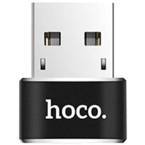 HOCO - OTG adapter (UA6) - USB Type-C na USB-A Plug &amp; Play 480 Mbps - crni slika 2