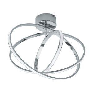 Eglo Selvina Stropna Lampa - LED, 12W, 14W, 9W, Krom/Bijela