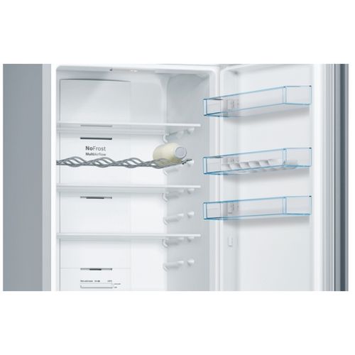 BOSCH Samostojeći Serie 4|No Frost, 203 X 60, INOX H:279L, Z:86L, 203CM, 39dB, slika 4