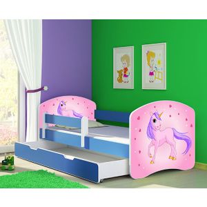 ACMA Dječiji krevet Acma II sa ladicom Blue - 160x80cm - Dezen 17