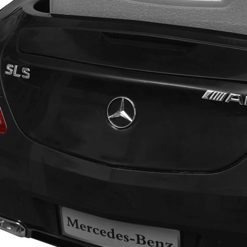 Električni Mercedes Benz SLS AMG crni, 6 V s daljinskim upravljačem slika 49