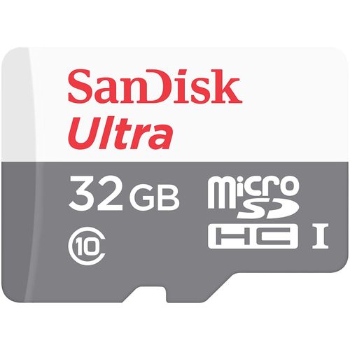 SanDisk 32GB Ultra microSDHC Kartica s SD Adapterom, Brzina 100MB/s, Class 10 UHS-I slika 1