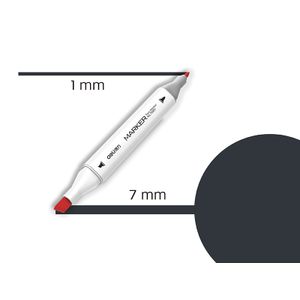 MARKER SKETCH DELI CG9 TAMNO SIVA 70801A-CG9