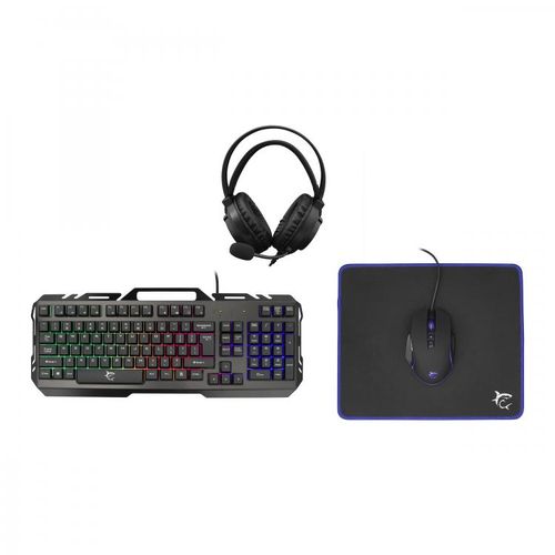 White Shark TIPK.+MIŠ+PAD+HEADSET GC-4103 CHEYENNE - 4in1 / HR slika 1