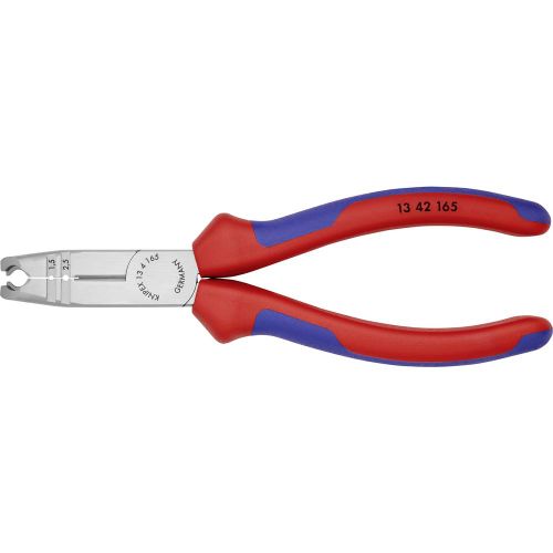 Kliješta za skidanje izolacije, pogodna za okrugli kabel, kabel za vlažne prostorije 1.5 do 2.5 mm 8 do 13 mm Knipex 13 42 165 slika 1