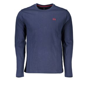 LA MARTINA MEN'S LONG SLEEVE T-SHIRT BLUE