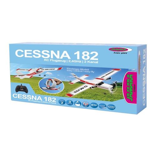 Jamara avion na daljinsko upravljanje, Cessna 182, 2.4GHz Gyro 2CH, bijela slika 1