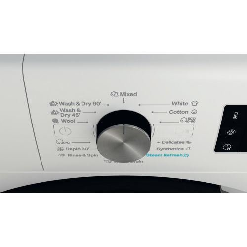 Whirlpool FFWDB 864349 BV EE Mašina za pranje i sušenje veša, 8 kg/6 kg, 1400 rpm, Steam, Inverter motor, Dubina 54 cm slika 8