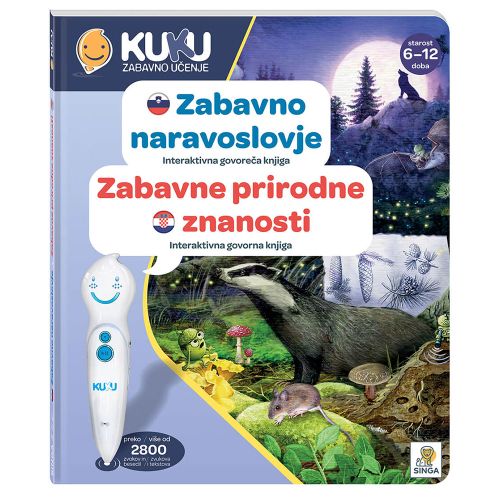 Interaktivna knjiga Kuku - Zabavne prirodne znanosti (bez ol slika 1