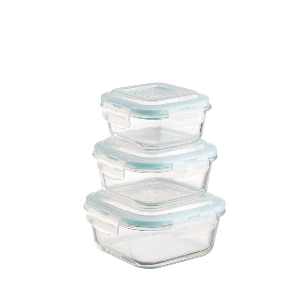 SET POSUDA ZA SPREMANJE HRANE 3KOM320ml, 520ml, 800ml slika 1