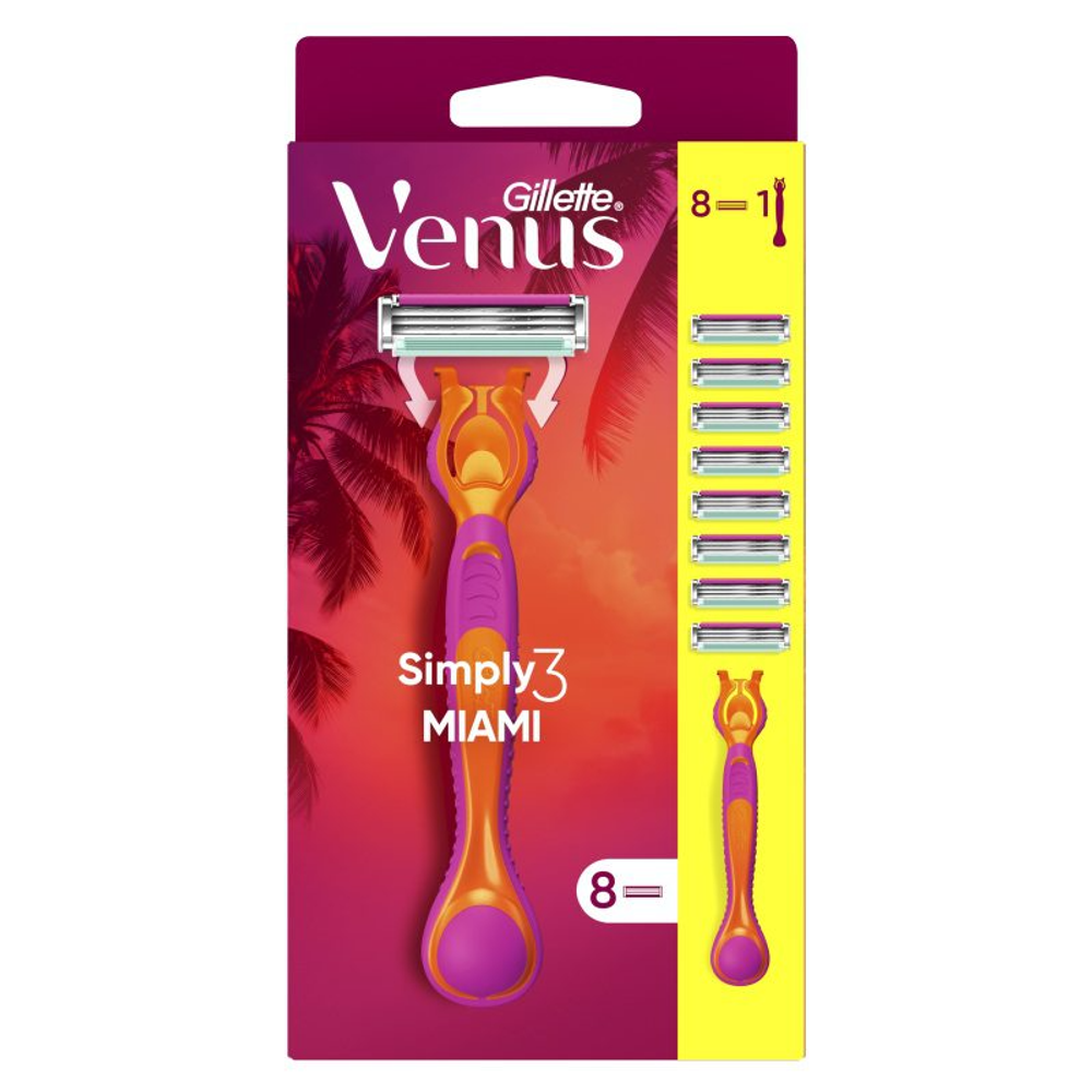 Gillette Brijač Venus Miami Hibrid + 8 Patrona  slika 1
